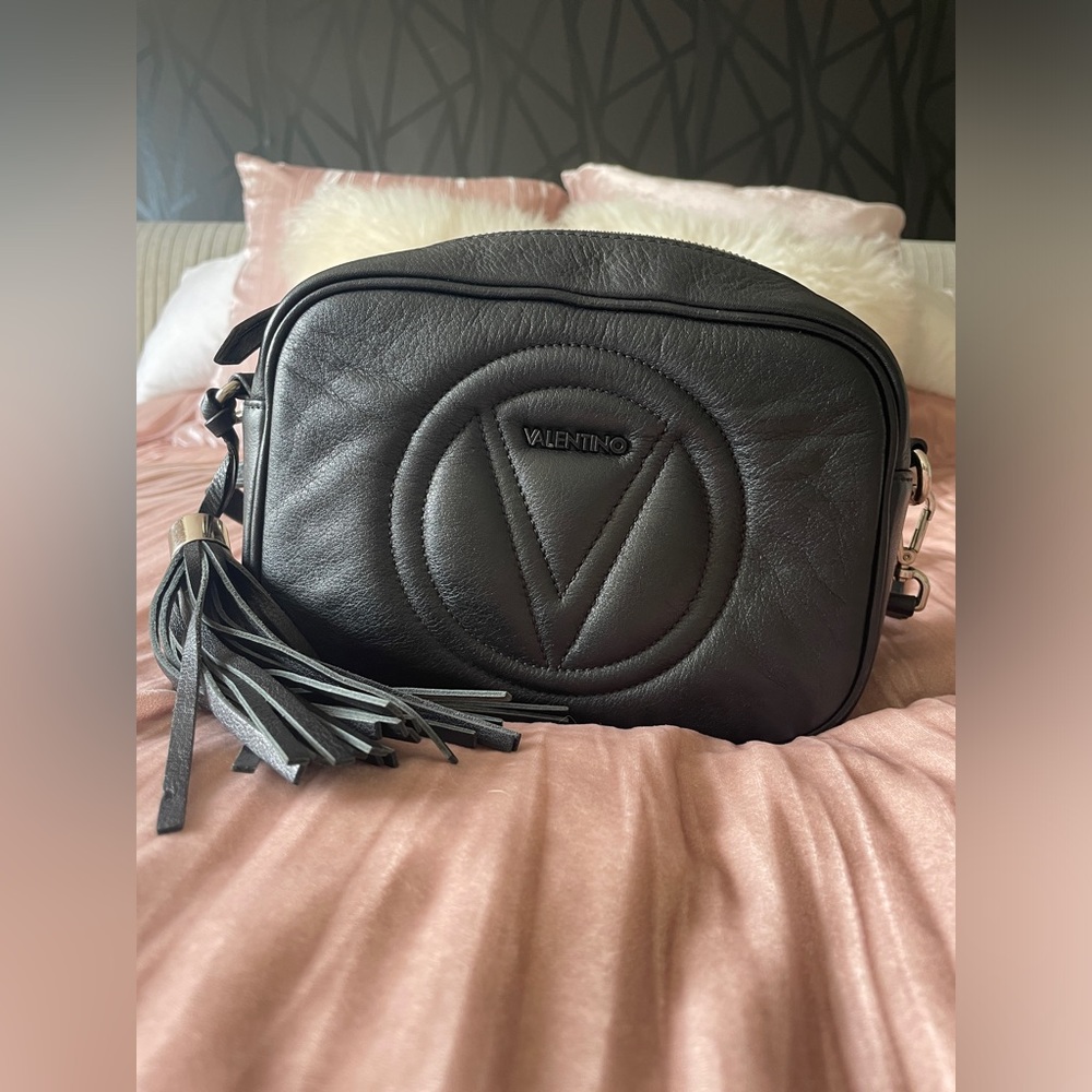 Valentino by Mario Valentino - Mia logo leather camera bag - Picture 2 of 5
